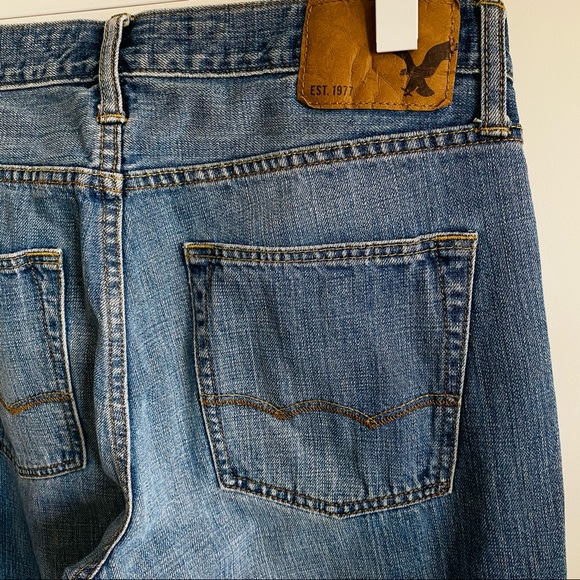 AEO American Eagle Slim Straight Denim Jeans 30/34 - Picture 7 of 10